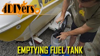 How to Siphone Gas from a Boat Fuel Tank