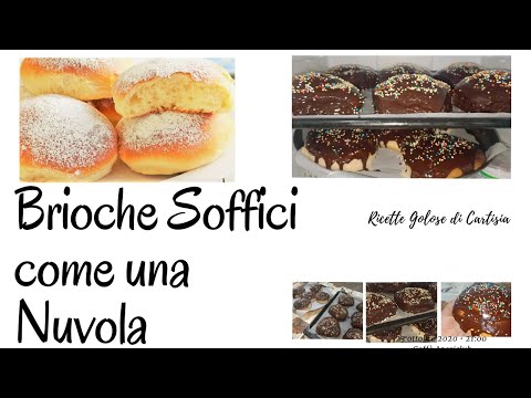 Brioche Soffici come una Nuvola ,con impasto Senza Latte