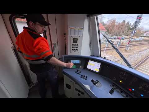Führerstandsmitnahme S-Bahn München S8 Herrsching - Flughafen BR423 26.02.2025
