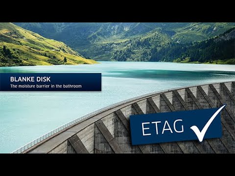 Certified waterproofing solutions - BLANKE DISK SB and BLANKE DISK KS