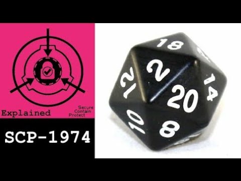 scp 1974 галюцинагеная игральная кость