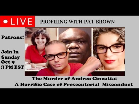The Murder of Andrea Cincotta: A Horrific Case of Prosecutorial Misconduct #AndreaCincotta