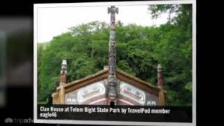 preview picture of video 'Totem Bight State Park - Ketchikan, Alaska, United States'