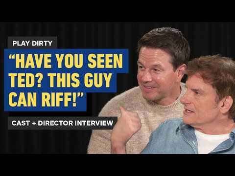 Play Dirty Director Shane Black's Secret to Good Improv? Cast Mark Wahlberg & Other "Magic People"