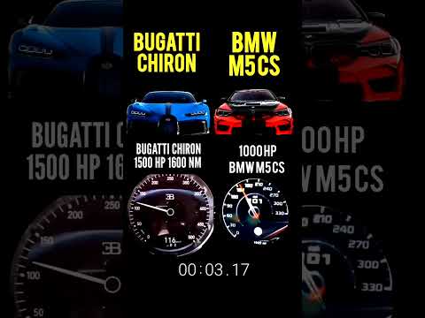 1500 hp Bugatti Chiron AWD 1600 nm vs 1000 hp bmw m5 cs #bmw #Bugatti #drag #m5