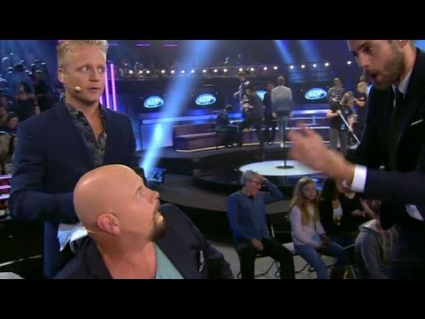 Anders och Pärs tjafs i Idols reklampaus - Idol Sverige (TV4)