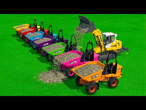 LOADING SUNFLOWER IN SITE DUMPER AND PLAY WITH INTERNATIONAL TRUCK FARMING SIMULATOR 25