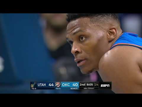 Donovan Mitchell vs OKC 38 PTS                       2.21.19