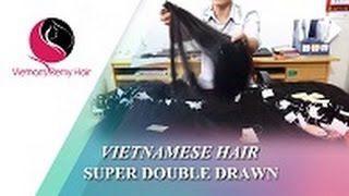 VIETNAM REMY HAIR| SUPPER DOUBLE DRAWN - STRAIGHT HAIR