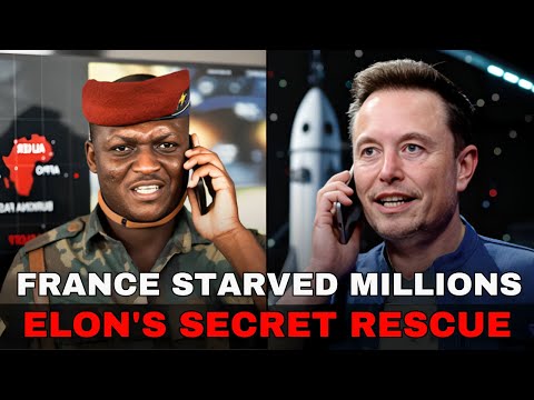France STARVED 17 Million Africans Until ELON MUSK Did THIS | Ibrahim Traore's 48-Hour Crisis