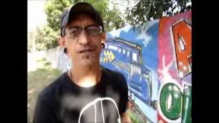 preview picture of video 'Oficina de grafite no bairro Araújo faz parte de Projeto social'