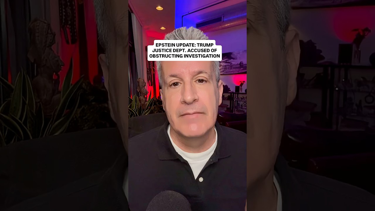 Trump Justice Department accused of obstructing only ongoing criminal probe of Jeffrey Epstein.