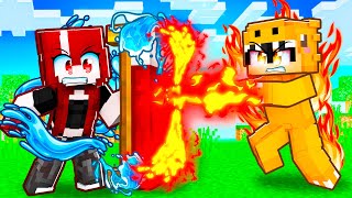 Minecraft Bedwars but We Have ELEMENTAL POWERS!