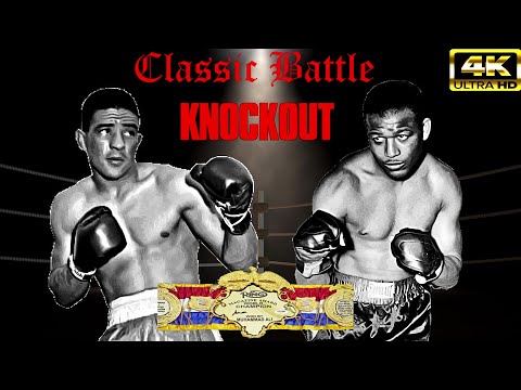 Sugar Ray Robinson vs Randy Turpin | Legendary Pound4Pound Title | Classic Boxing Fight 4K Ultra HD