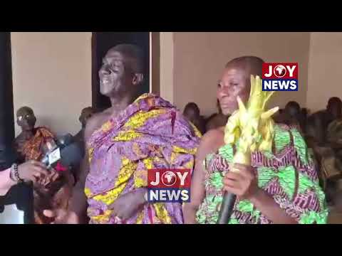 Suaman chiefs seek jobs for youth, warning joblessness is pushing them into galamsey.