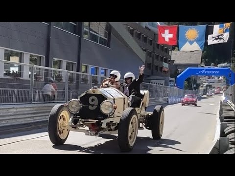 Arosa ClassicCar 2023 - 2. Trainingslauf