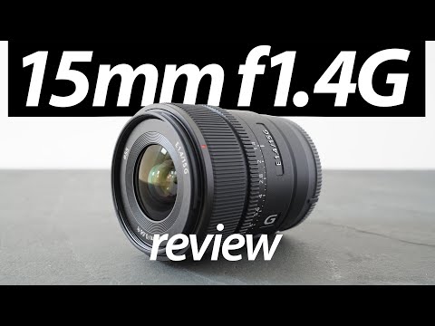 External Review Video kTjW1veEGP0 for Sony E 15mm F1.4 G APS-C Lens (SEL15F14G, 2022)