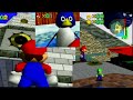 SUPER MARIO 64 BETA GAMEPLAY THE BEST BUILD SO FAR RUNNING ON REAL N64