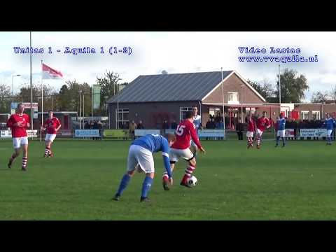 Zondag 2018-10-28 Unitas 1 - Aquila 1 (uitslag 1-3)