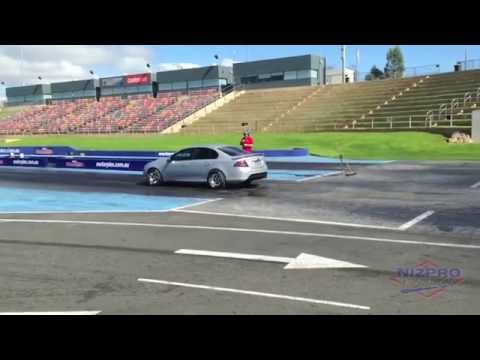 Worlds fastest ZF - Twin Turbo Ford FG - 5.0l Modular V8 - 1/4 mile = 9.833 sec @ 145.16 mph