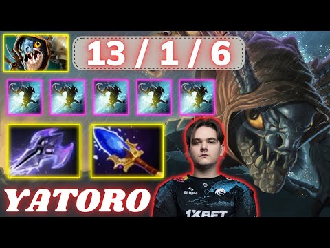 🔥 YATORO Slark 13 KILLS HARD CARRY Highlights 🔥 Hunting Like A Shark 🔥 - Dota 2