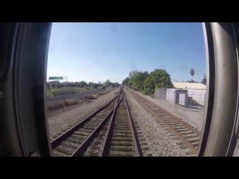 Caltrain - San Jose to Gilroy Rear View