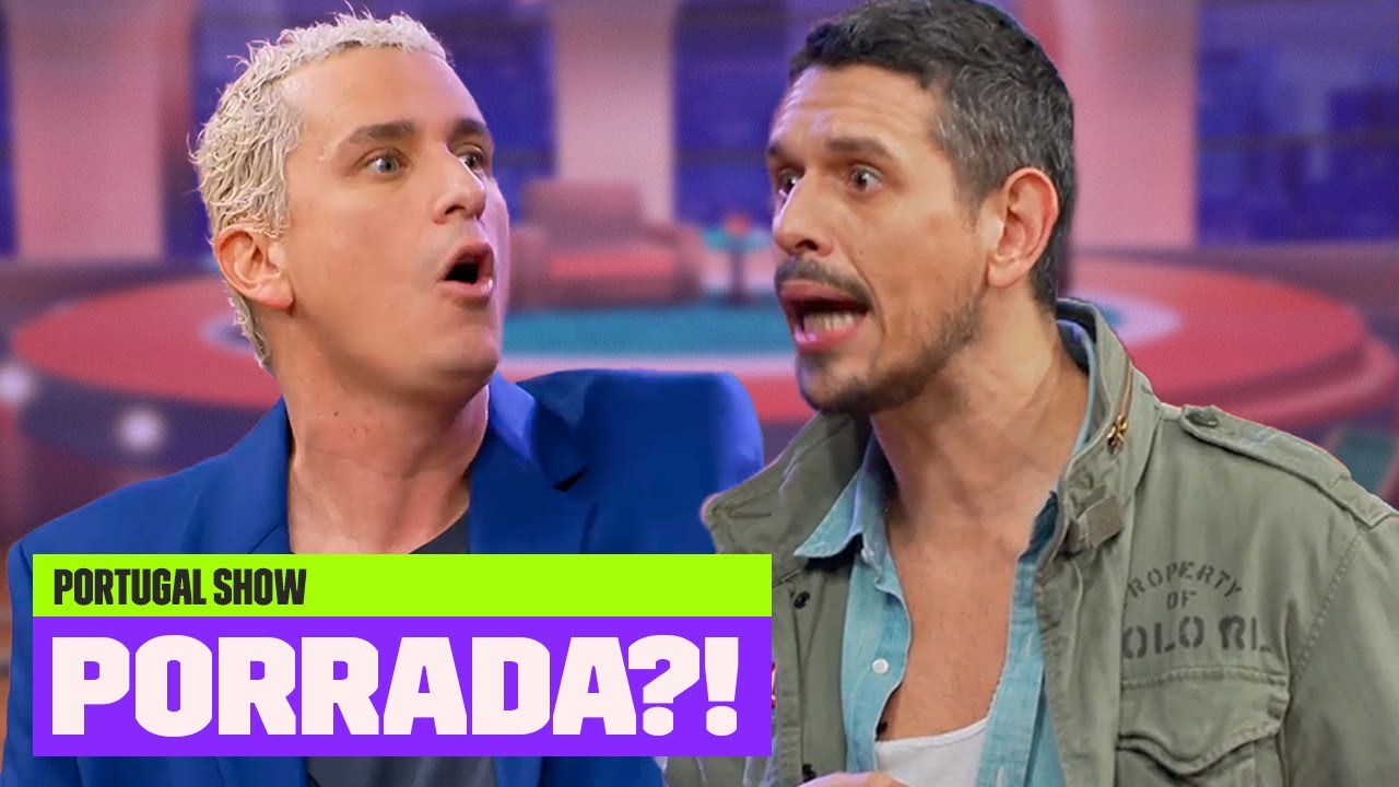 PORRADA? 💥 João Vicente e Rafa Portugal relembram vídeo ICÔNICO do Porta dos Fundos! | Portugal Show