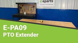 Review: E-PA09 PTO Extender, Female 1-3/8 & 6 Spline, Male 1-3/8 & 6 Spline, 70HP | eparts.shop