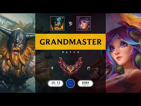 Grandmaster Match: Super Olaf vs Super Lillia - EUW server Patch 25.13
