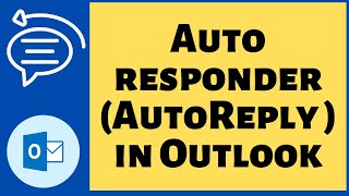 How to Setup Autoresponder (Out of Office) in Outlook? [Using Rule function]