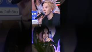 Download lagu JacksonWang 👑 sing i love you 3000 with the woman who admired him🥰👑 mp3