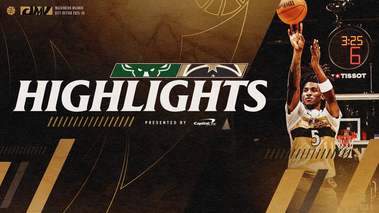 Highlights: Washington Wizards vs. Milwaukee Bucks | 01.29.30