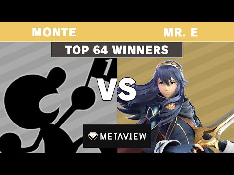 Get Clipped #13 - Monte (Mr. Game & Watch) Vs. Mr. E (Lucina) - Top 64 Winners Side