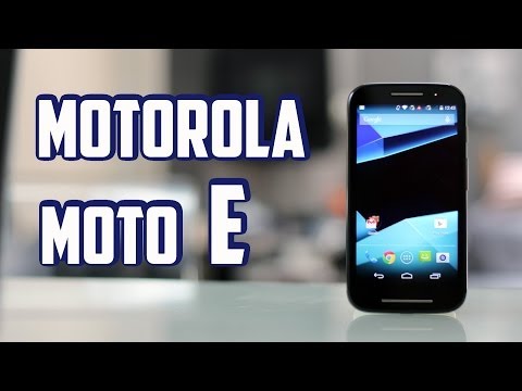 Motorola Moto E, review en Español