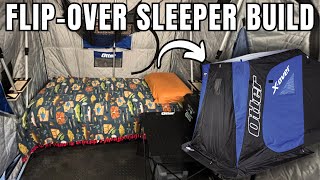 Flip-Over Ice Camping Setup & Build