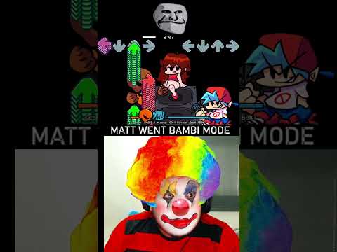 The day MATT went BAMBI MODE 💀💀💀  #daveandbambi #fnfmods #fnf #bambi #matt #fridaynightfunkin