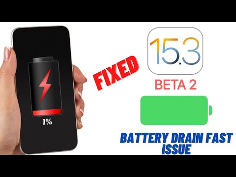 iOS 15.3 Beta 2 !! Fix iPhone Battery Draining Fast Issue