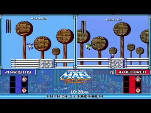 Prisiii3 vs Becored. Mega Man 46 Robot Masters Tournament 2016 Bronze Match