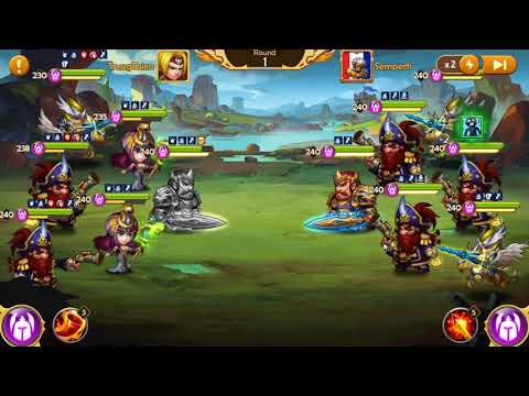 Epic Summoners - Perfect lineup for Human team?