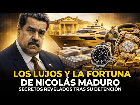 📉 EL FIN DEL IMPERIO: Caen los lujos y la fortuna oculta de Nicolás Maduro tras su captura