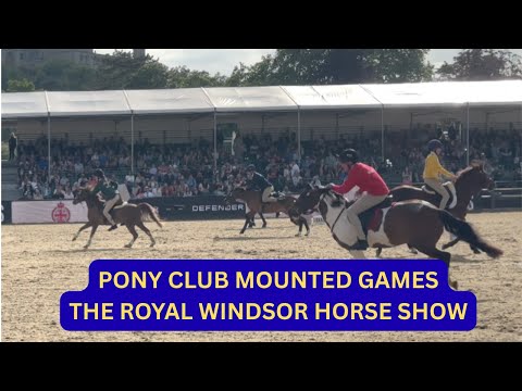 Windsor: Pony Club Mounted Games: The Most FUN Equestrian Event!