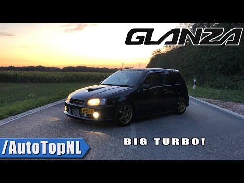 Thumbnail for Toyota Starlet Glanza BIG TURBO! - EXHAUST Sound Revs & ONBOARD by AutoTopNL by Toyota Starlet