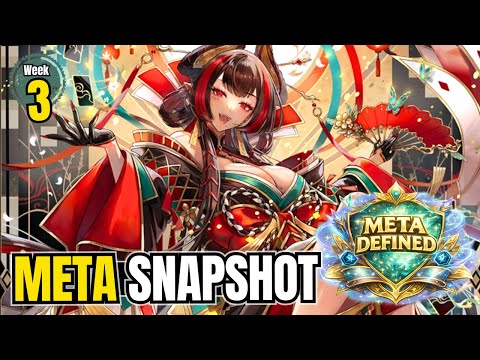 META SNAPSHOT Week 3 – The Meta Is Defined | Best Decks & Tier List