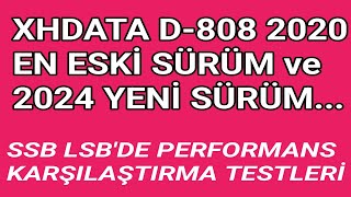 XHDATA D-808 EN ESKİ SÜRÜM 2024 ÜRETİMİ D-808 'E KARŞI... 7095 KHz. LSB 