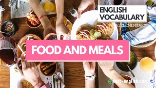 Food and meals – A1 English Vocabulary