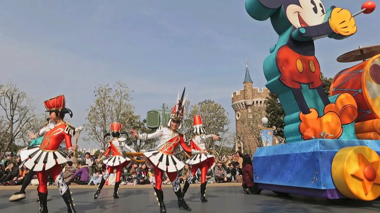 【4K HDR】ハピネス・イズ・ヒア 期間限定停止Ver 楽器ダンサーポジション【東京ディズニーランド】 再編集