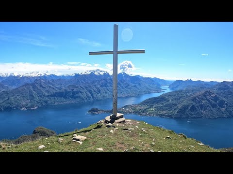 Monti Galbiga, Crocione e Tremezzo  -Como -Trekking Lombardia