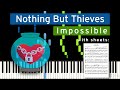 [PIANO SHEET MUSIC] Impossible - Nothing But Thieves