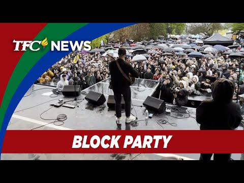MYX artists, pinasaya ang fans sa Vancouver block party TFC News British Columbia, Canada