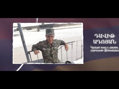 Ձեզ բացակա չենք դնի․ Դավիթ Ադոյան
